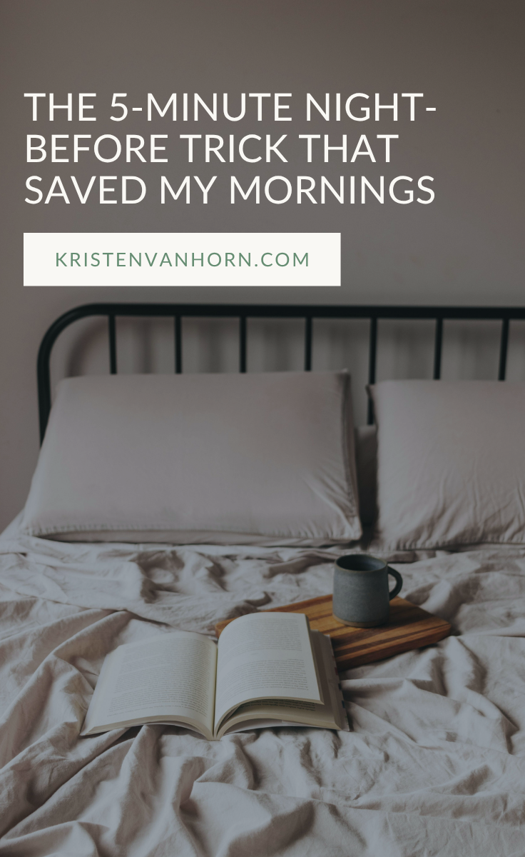 morning routine for working moms... a mom entrepreneur starting her day calm instead of rushed
