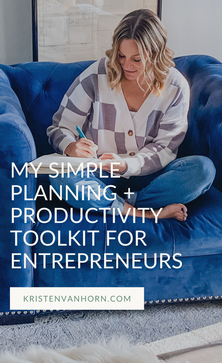 SYS Planner used for goal setting, weekly planning, and prioritizing as a productivity tool for entrepreneurs