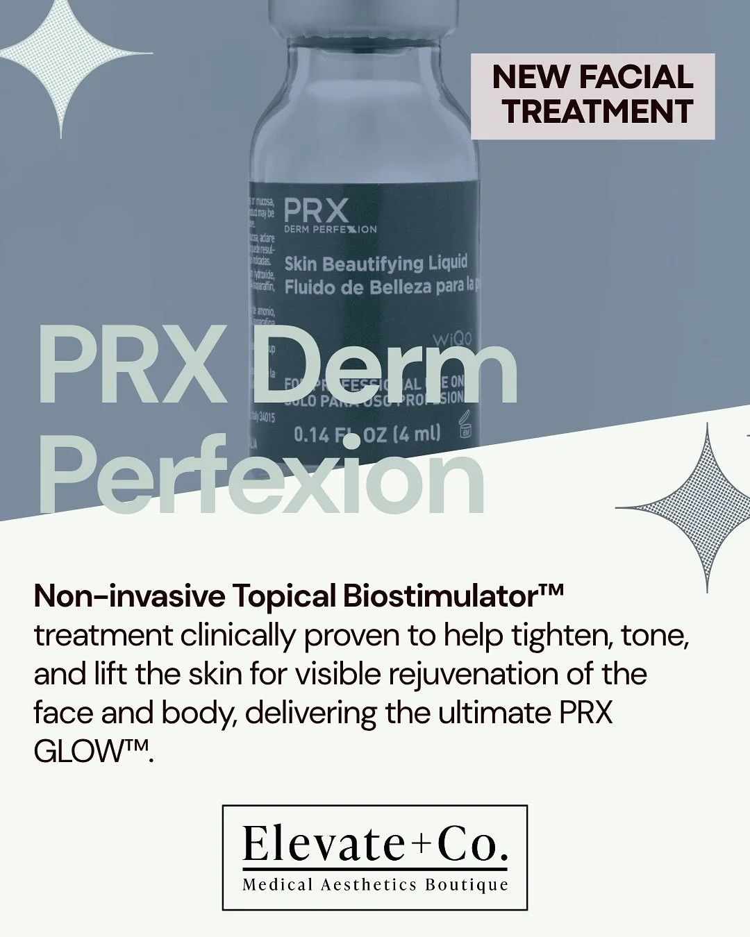 IT&rsquo;S HERE!!!!! @prxbywiqo 😍🤯😍🤯

We are so excited to be the only practice in downtown Milwaukee to have PRX, a revolutionary product! This is the only topical biostimulator facial treatment on the market. 

Swipe to see how it works and wha