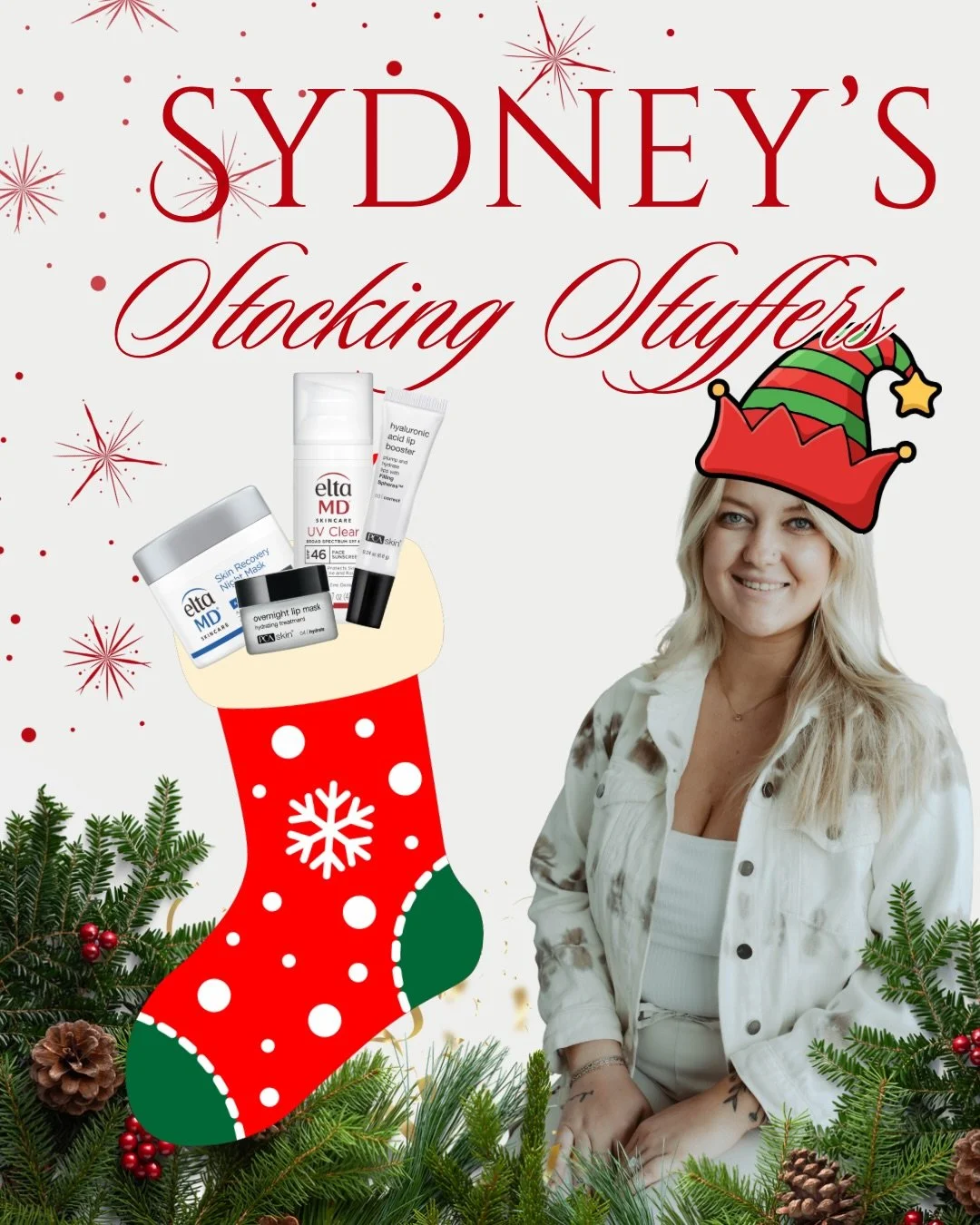 Find a gift for anyone! All stocking stuffers under $60. Here are some of Sydney&rsquo;s favs! 💚&hearts;️🎁

&bull;&bull;&bull;&bull;&bull;&bull;&bull;&bull;&bull;&bull;
Elevate + Co. 
BOOK HERE 
💻elevateandcomke.com 
📱414-339-3499
106 W Seeboth S