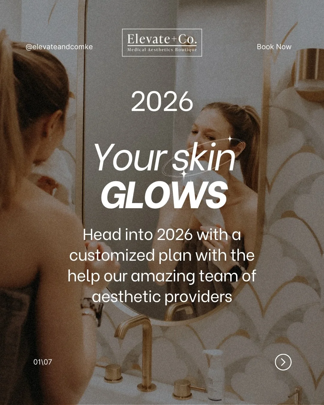 Are you ready for 2026? Let us help giving you the confident skin you&rsquo;ve always thought about. Elevate + Co&lsquo;s team is committed to help you transform your skin. We have services are all skin types, all different timelines and budgets and 