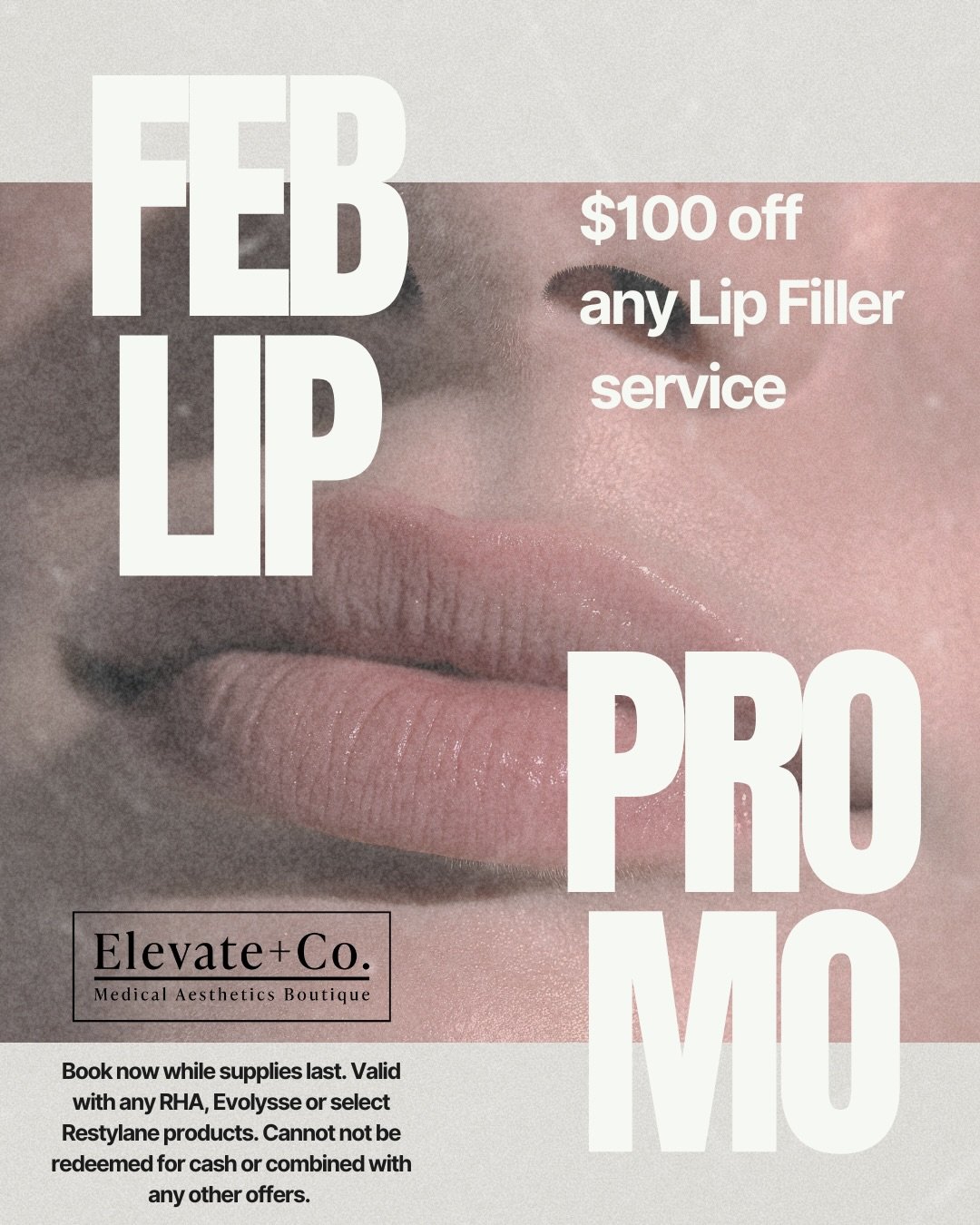 Ohhh this is so good! &hearts;️ February schedule is open! Book now while supplies last. 

Lip promo - $100 off Lip Hydration ($350 - normally $450) or Lip framing ($600 - normally $700). Get lips ready for Valentine&rsquo;s Day 😉💋

Skin promo - sk
