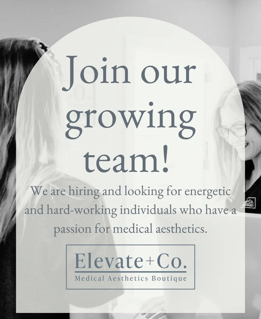 Elevate + Co. is currently hiring a part-time Advanced Practice Provider to join our incredible team. 

Applicant details:
✨ PA, NP, CRNA, DO or MD
✨ Active Wisconsin license 
✨ 1 year in plastic surgery, dermatology or aesthetics (not required) 
✨ Q