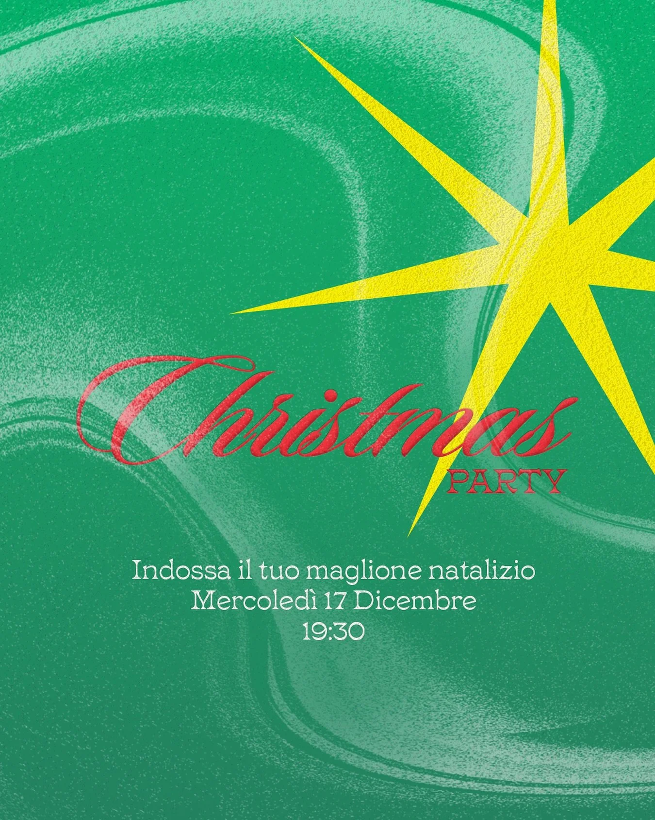 Siamo cosi felici di festeggiare insieme questo periodo ed il 17 dicembre con la nostra festa di Natale! Porta un amico e vieni a divertirti con noi!🎄

We&rsquo;re so excited to celebrate the holidays together on December 17th with our Christmas Par