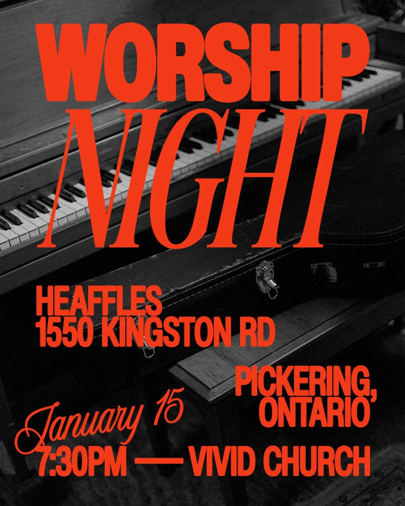 Hey Durham! We&rsquo;re having a worship night on January 15th! Come expectant and bring a friend cause it&rsquo;s gonna be great!