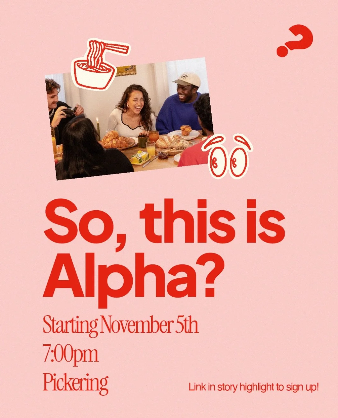 We&rsquo;re starting up Alpha on November 5th!

Head to vivid.church/ajax to sign up!
DM us for any questions!