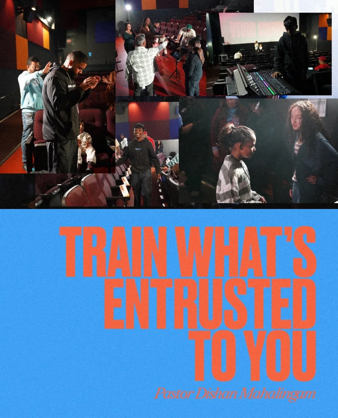 What God has entrusted to me deserves my attention.

Our team is ready for Vision Sunday tomorrow! Come and join us!

Cineplex Ajax
10:00am