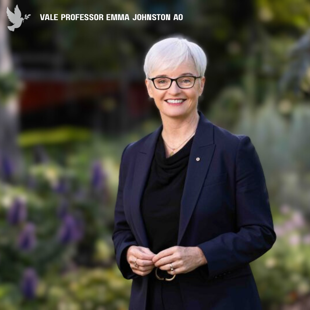 Vale Professor Emma Johnston AO