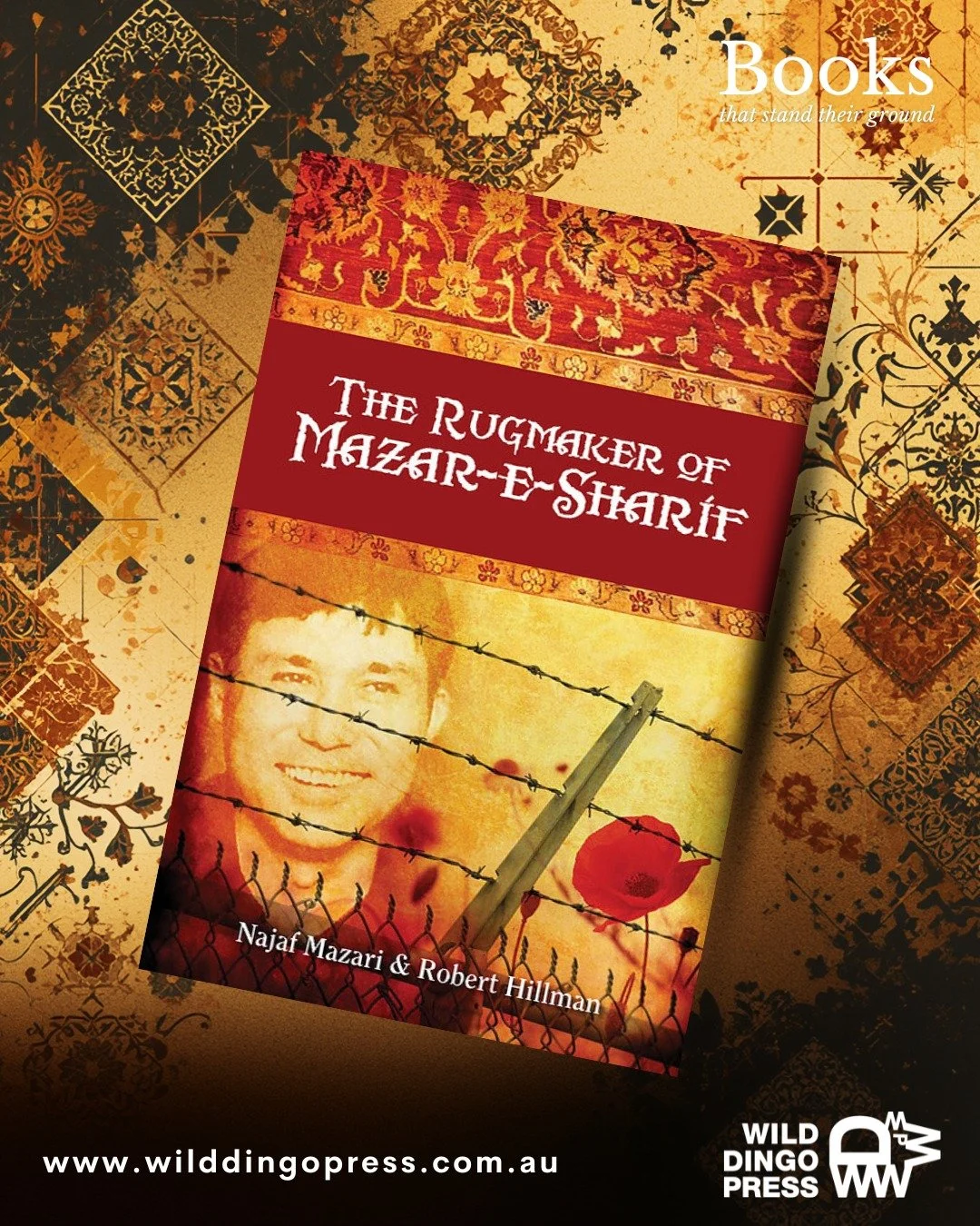 Backlist Spotlight | The Rugmaker of Mazar-e-Sharif

Fifteen years on, this bestselling memoir by Najaf Mazari and Robert Hillman remains as powerful and relevant as ever.

From shepherd boy in Afghanistan to asylum seeker in Woomera Detention Centre