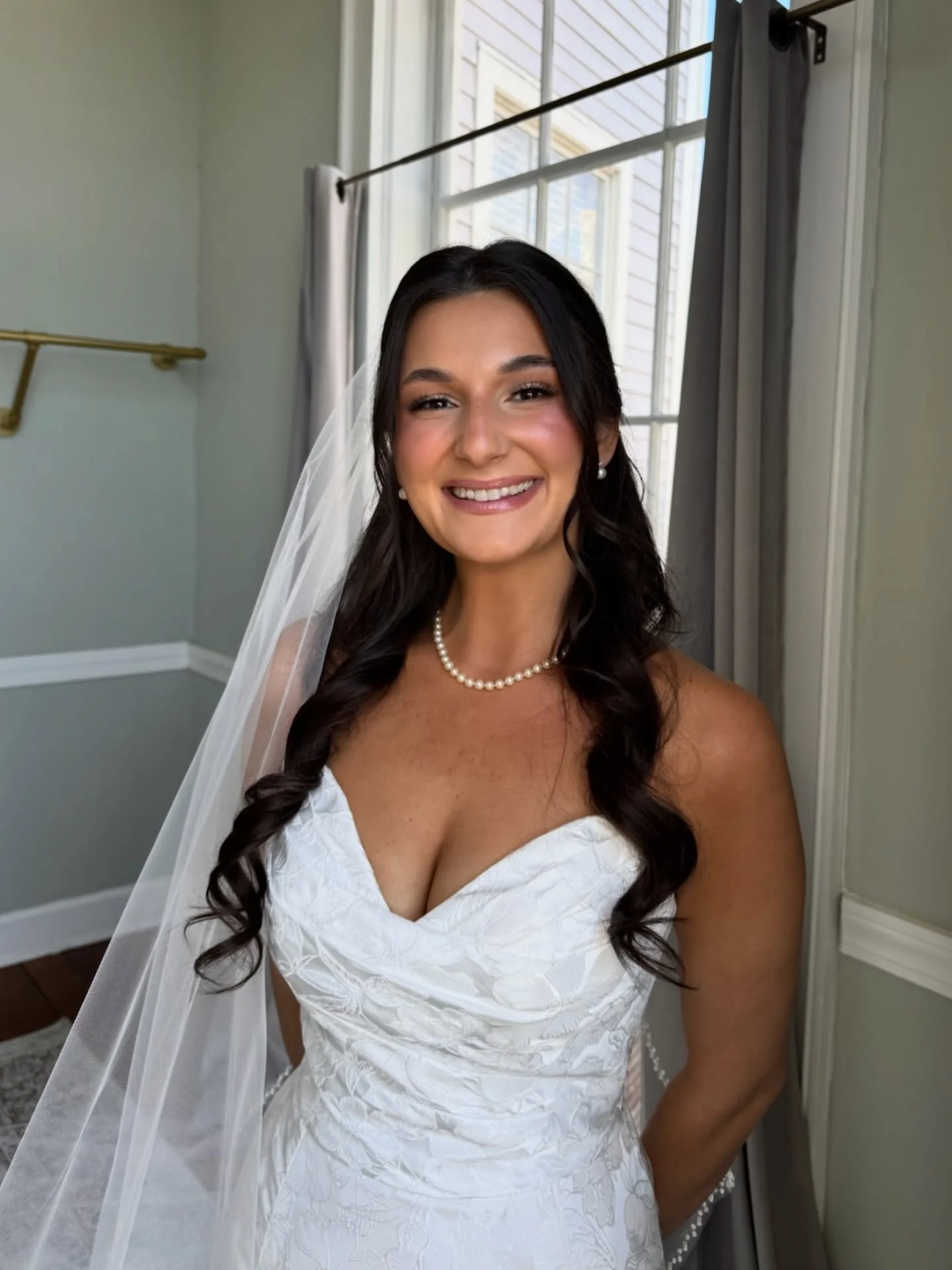 13 years of getting to glam @izzymoody__ 🫶🏼 From 8th grade semi formal, to multiple proms, and now wedding day, so grateful to have been a part of it all!! 🤍