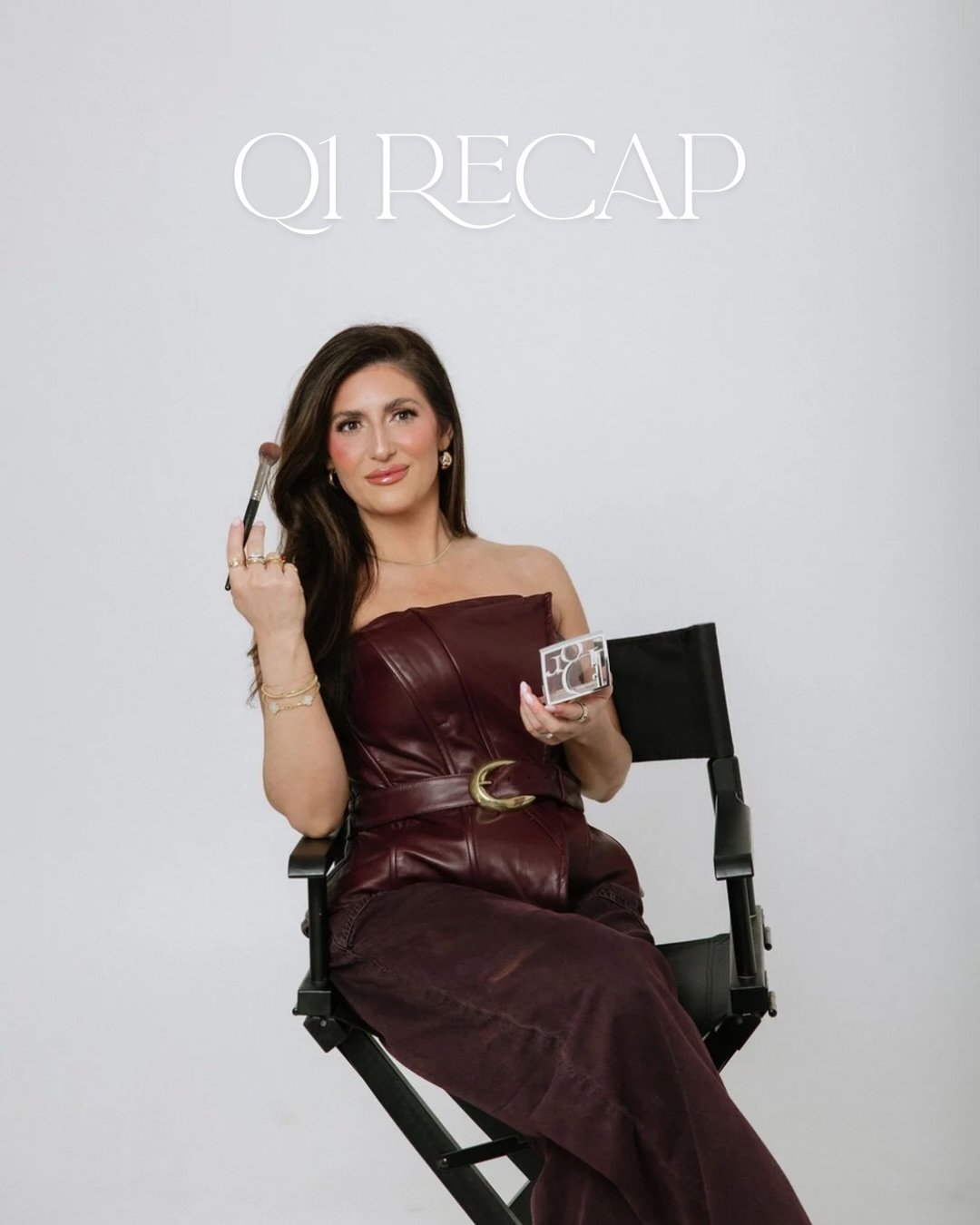 Q1 recap: a lot of glam, a little chaos, and so much to be grateful for 🤍 Wouldn&rsquo;t have it any other way!!