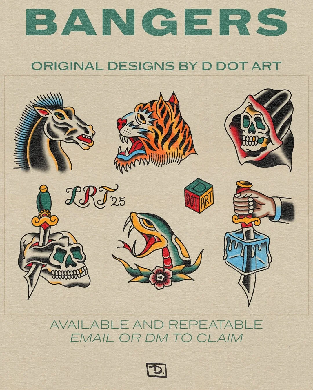 Bangers sheet. Designed to be budget friendly. I&rsquo;d love to work with your budget and fill up some free space. Reach out through email or DM to book. Or if you&rsquo;re feeling spontaneous, walk-in! Hecho con mucho amor en @luckyrosedenver see y