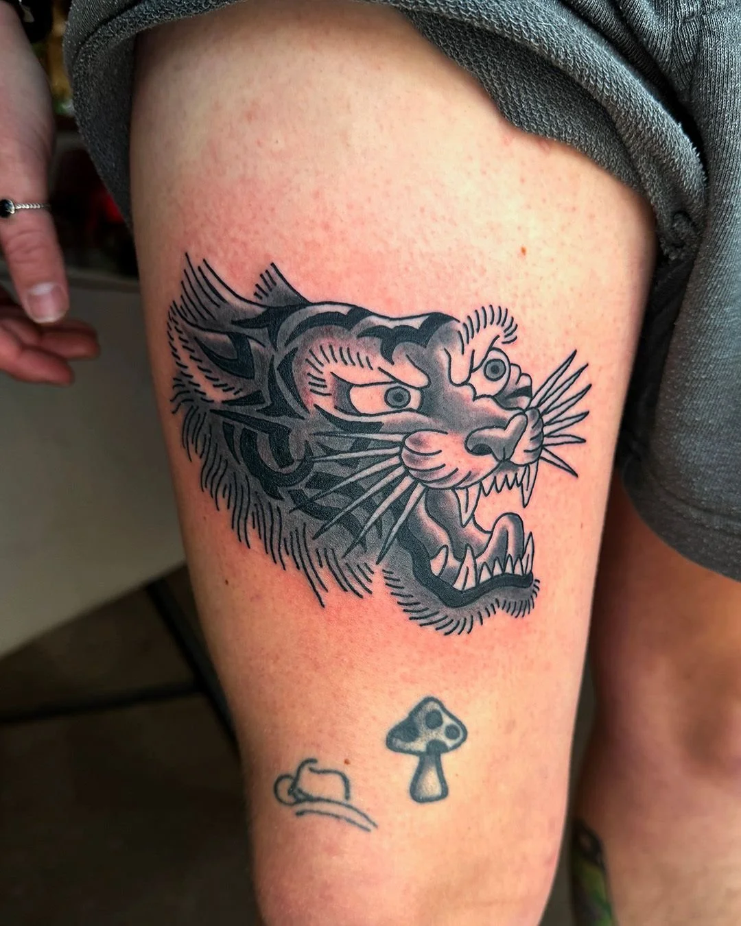 I'm so proud of this tiger, which was picked from a drawing I posted on my story. Trying to draw more in analog to advocate against the use of A.I. It's been such a drain on our resources for such little gain. I don't believe it's worth it, but that'