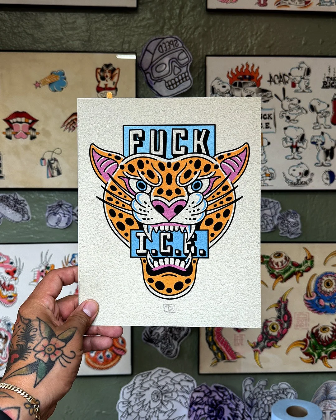 Fuck Ice Print