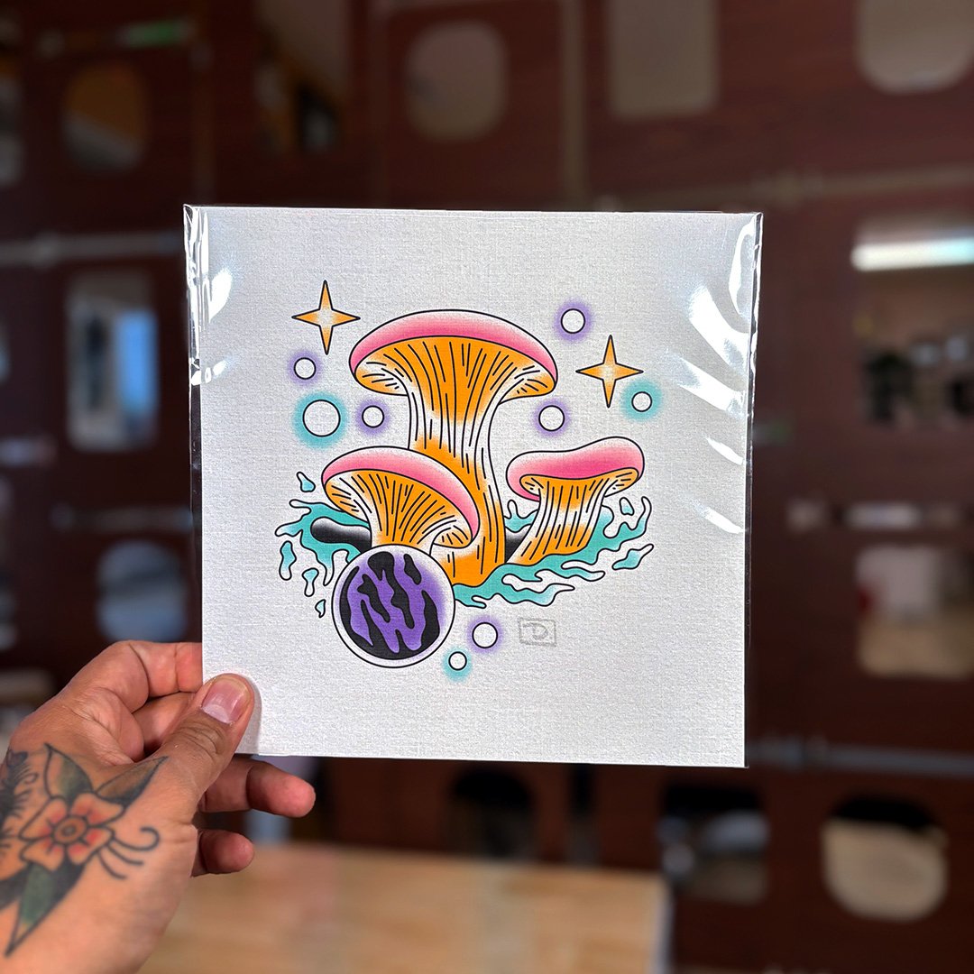 Mushroom Portal Print