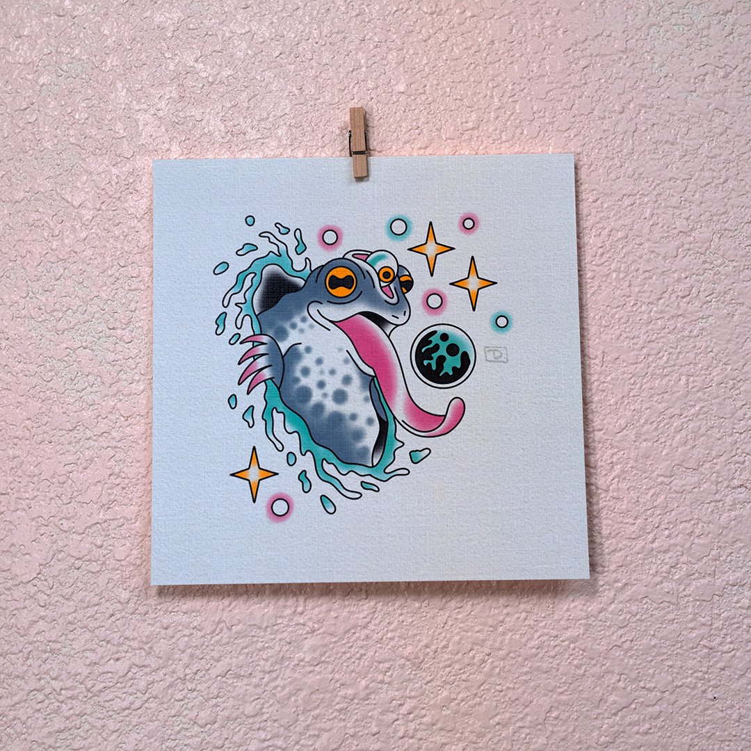Space Phrog Print