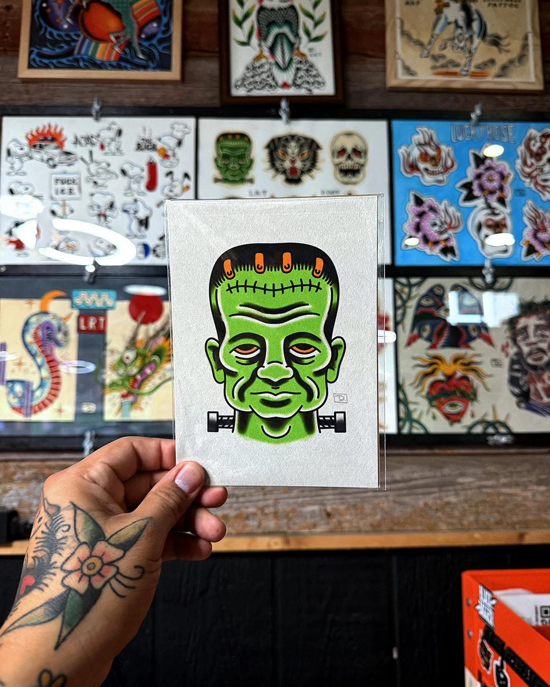 Frankenstein Print
