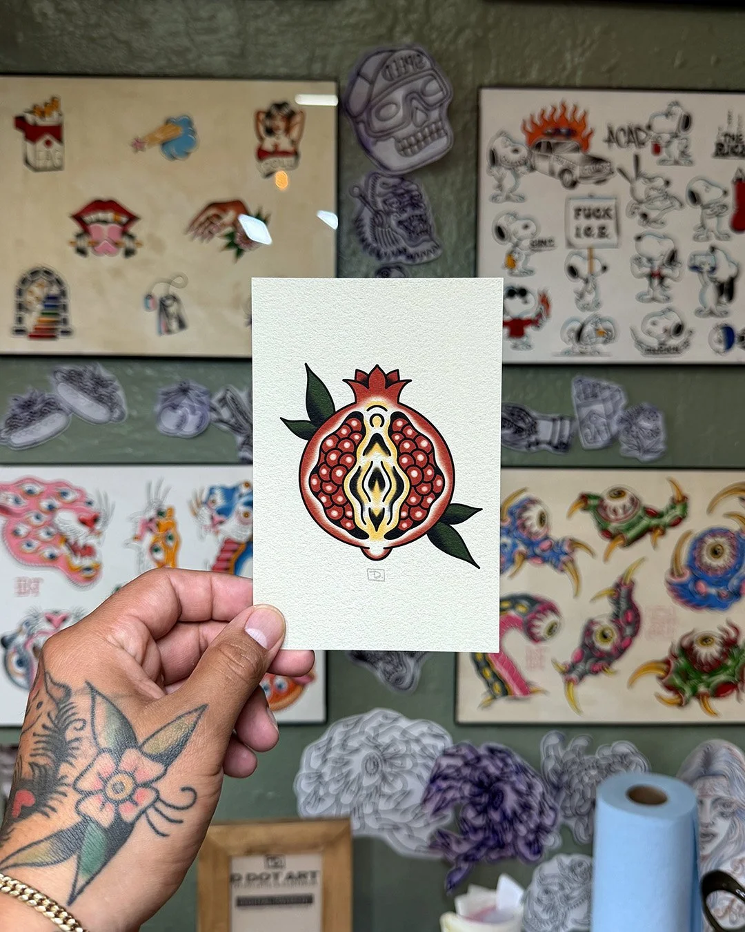 Pomegranate Print