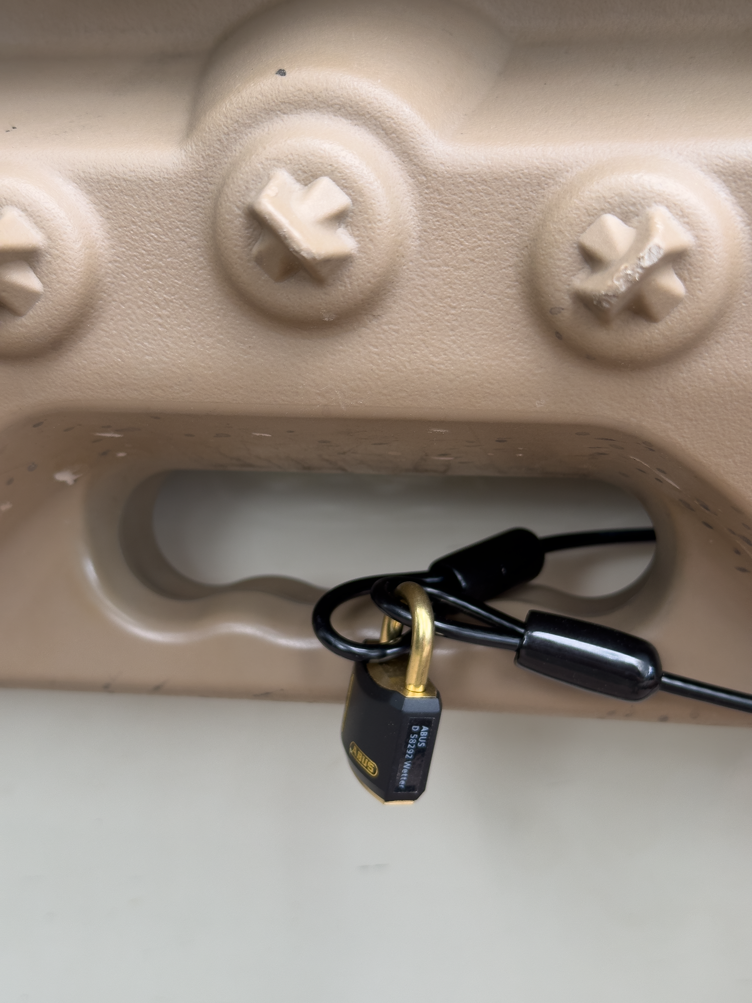 Anti Theft Cable for Recovery Board — Tactic Vans