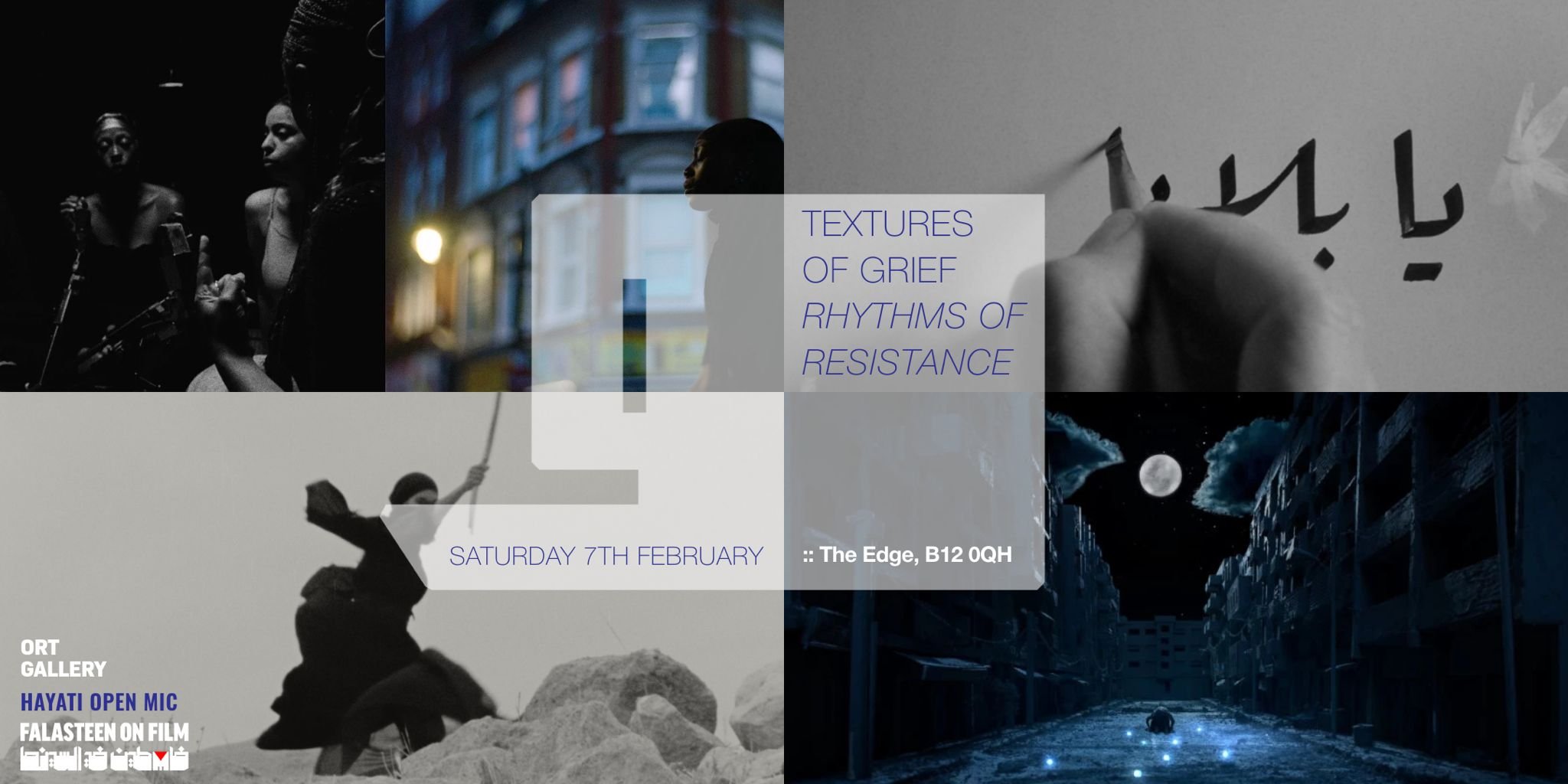 Textures of Grief, Rhythms of Resistance | Hayati Open Mic x Falasteen on Film