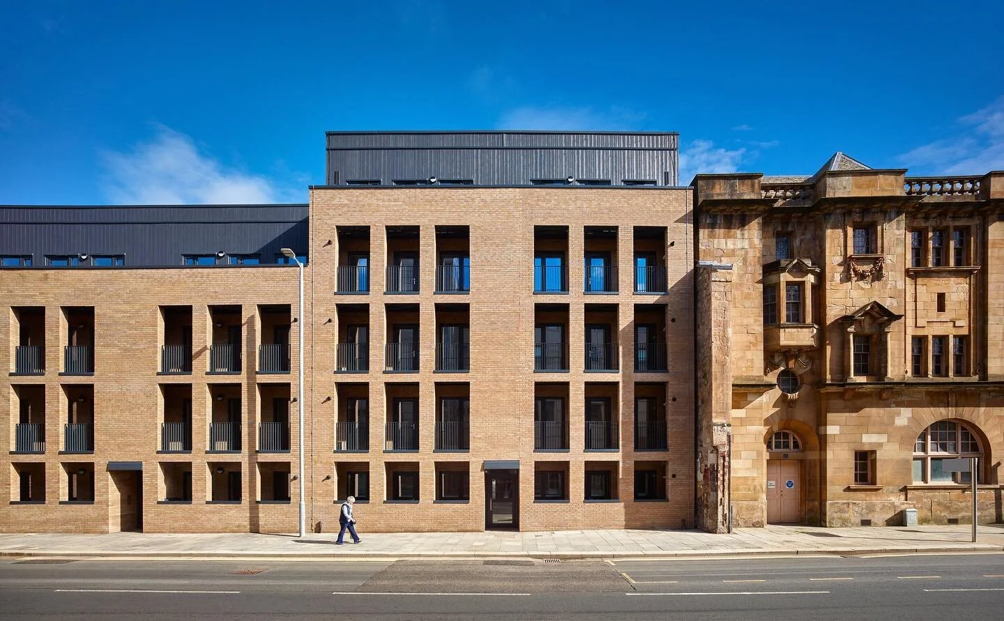 Excited to see our Abbey Quarter Phase III project in the heart of Paisley shortlisted in the @brick.development.association UK Brick Awards taking place in London next month. 🤞🏻
@ibstockbrick 
#brick #architecture 
@andreleephoto