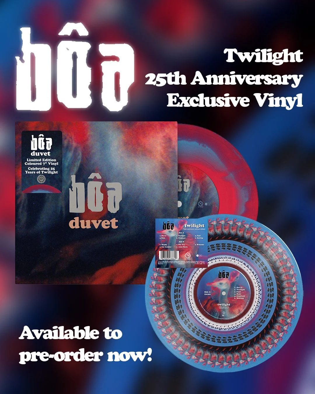 BOA Vinyl Promotional Asset
