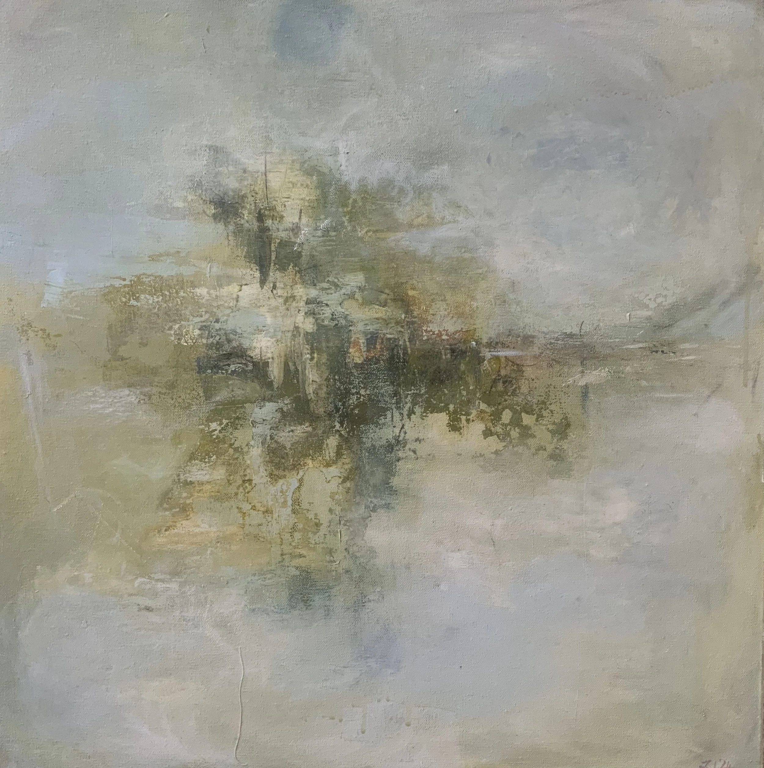 Fernweh (gaelic: a longing for distant places)
60 x 60 cms SOLD