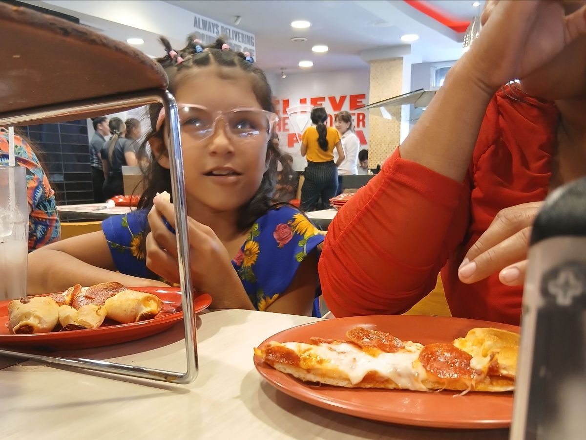 Kimberly is a sponsorship child. Tirza mentioned to me once about how she was shy and didn't participate in class much. I thought we would just take her to the eye doctor to see if maybe she needed new glasses. Where we took her, the doctor said some