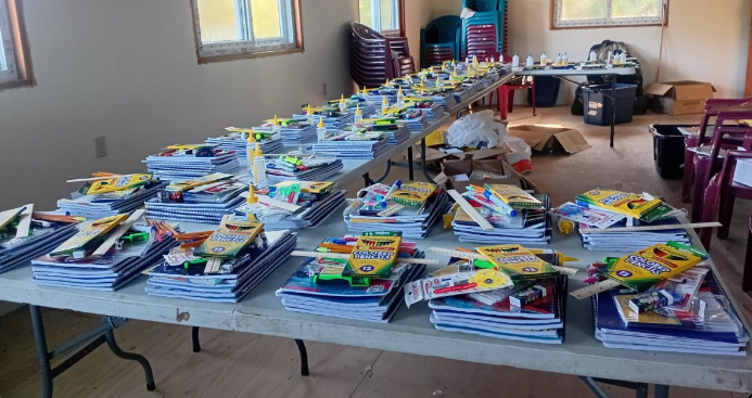 School starts on Monday, February 2! The counselors have been very busy buying all the supplies and uniforms for all the children. (1/31/26)