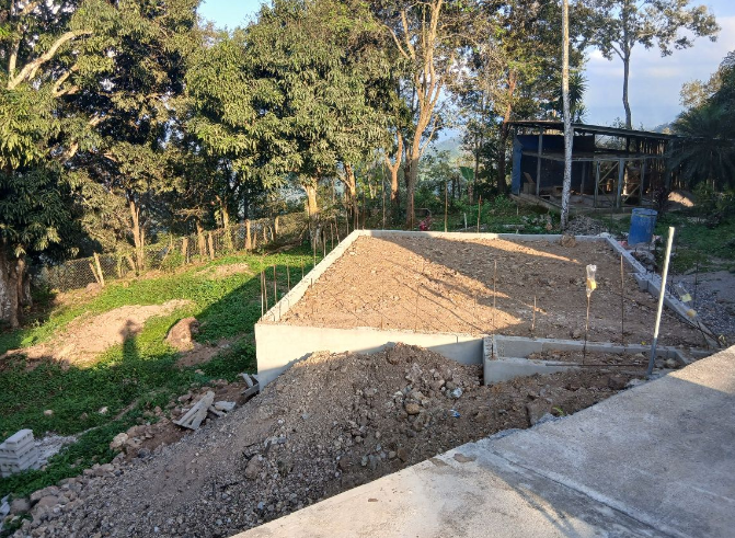 Our backyard project is coming along. We will sit at this stage for a while to wait for the rain to come and compact the dirt. We are also really busy for the next 4 months with going to the US and then hosting 4 different groups! (4/4/26)