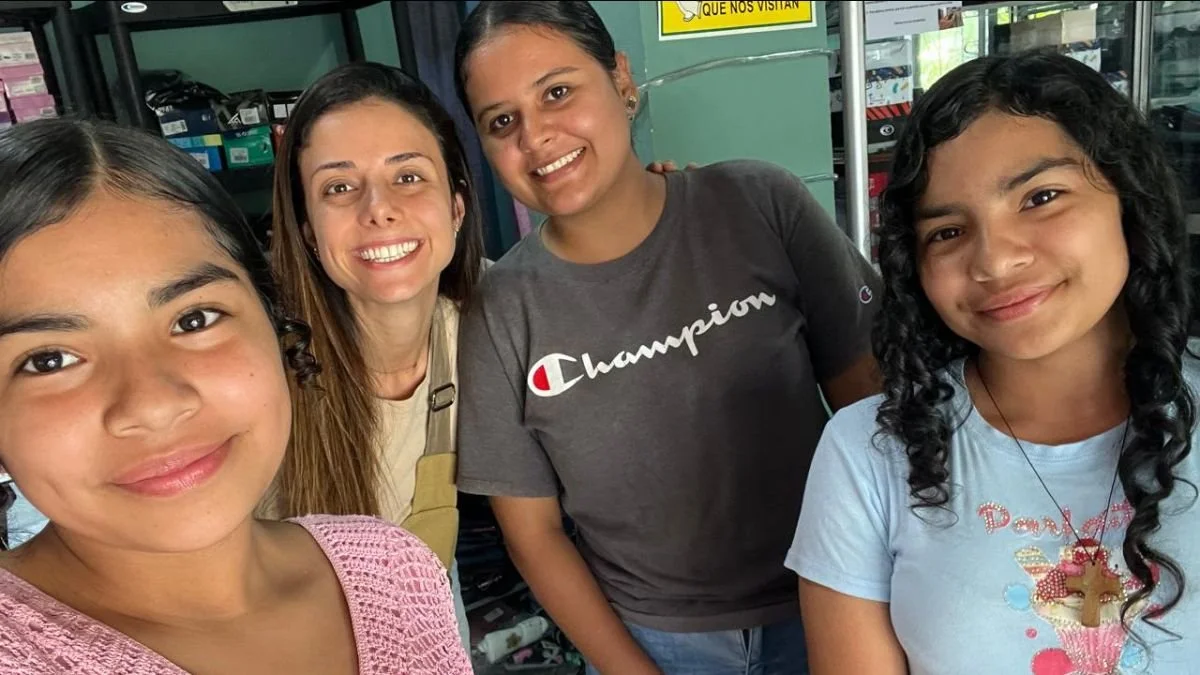 Stephany continues to do a wonderful job visiting the sponsorship children, helping keep the program running smoothly. Vivien enjoys building relationships with the young girls in our area and helps Stephany any way she can. (8/29/26)