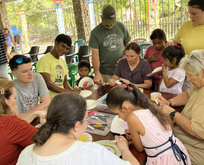 We had a wonderful time with the work group from Encounter. Their focus was more on church services, being very intentional about praying for the individuals and area. They were able to share at 3 different church services, devotionals and Bible Stud