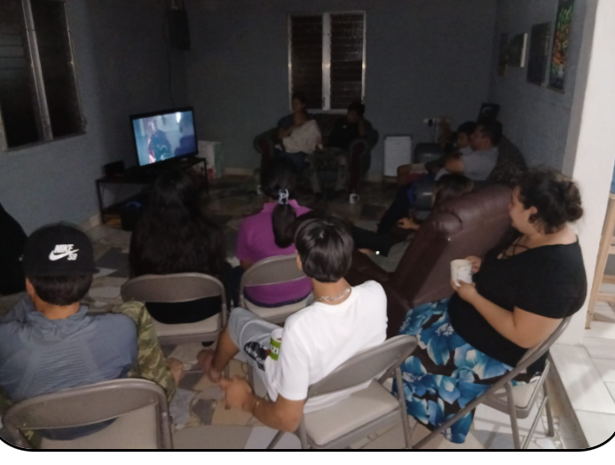 Vivien and I have been enjoying hosting people in our home. We have been having families over for a meal and then playing games together. We have also been hosting a weekly time where we watch The Chosen in Spanish. (1/31/26)