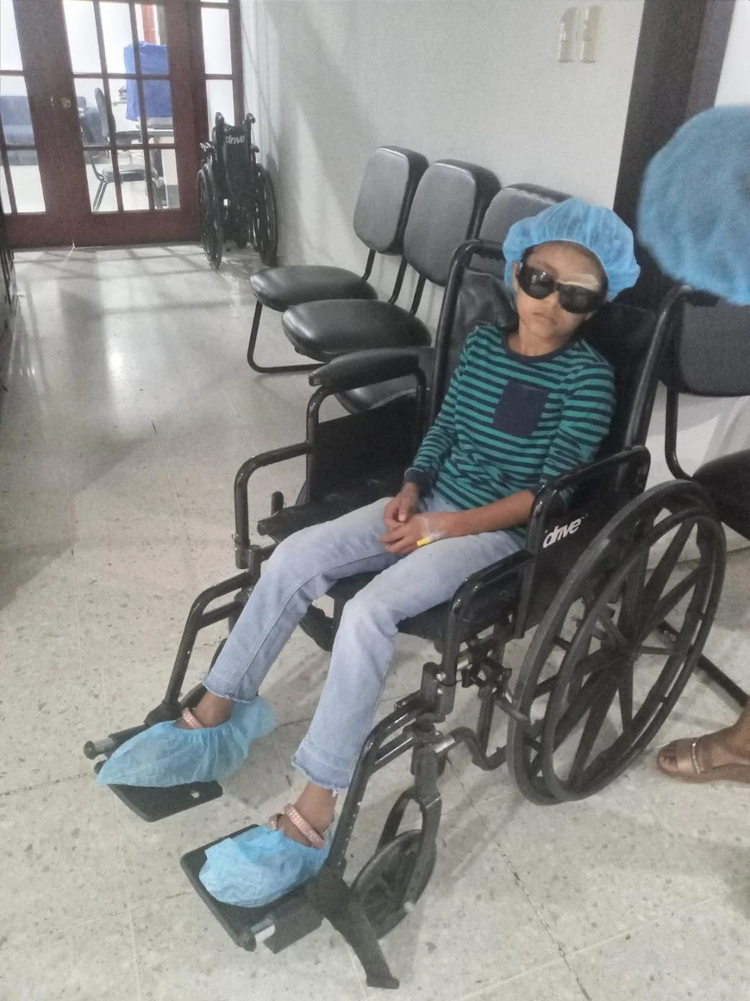 Medical Team - Before coming they also were able to raise funds ($4,000) for a 10-year-old girl in our sponsorship program who had cataracts and needed surgery in both eyes. They were able to meet her during the trip and then she had surgery the last