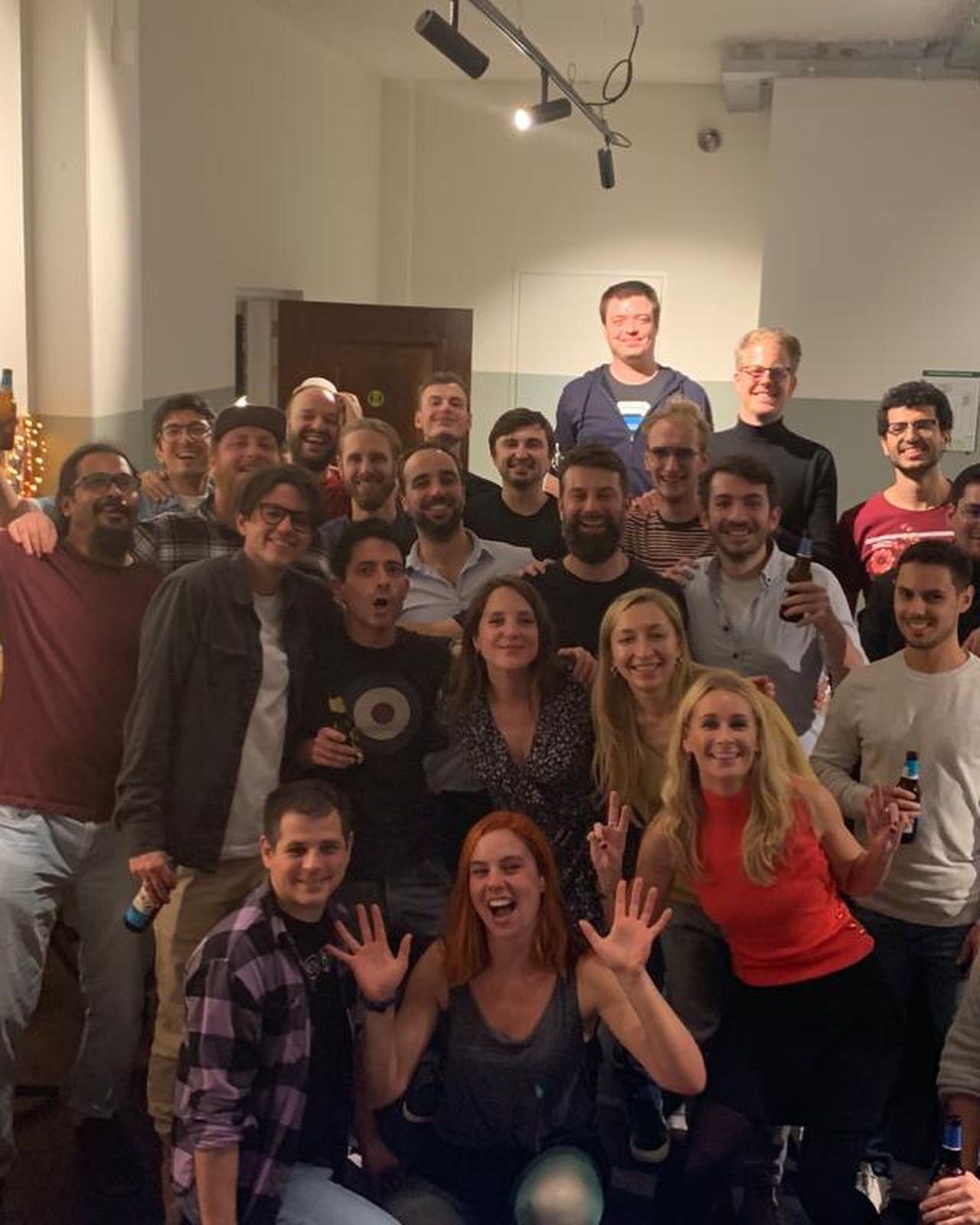 At the end of last month, we hosted our quarterly Town Hall at the office with an Oktoberfest-style party at the office afterward. 🥨 

There was a delicious, Germany-style feast catered by The Smoking Pan, a range of ales and beers to try, and some 