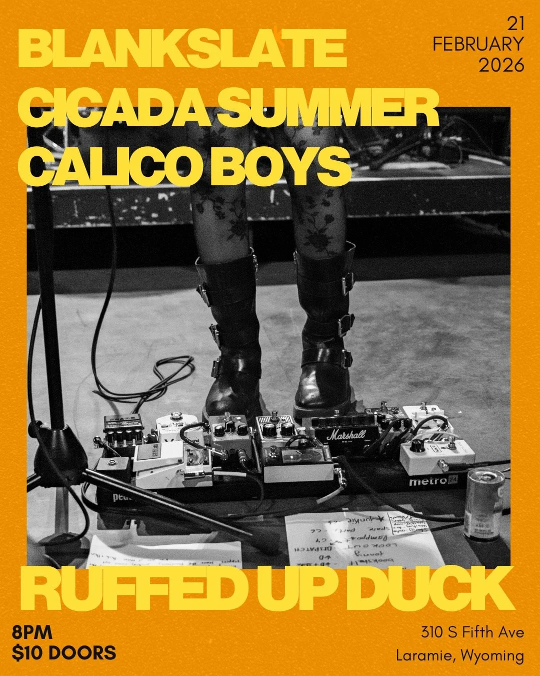 Blankslate @ The Ruffed Up Duck (Laramie, WY)