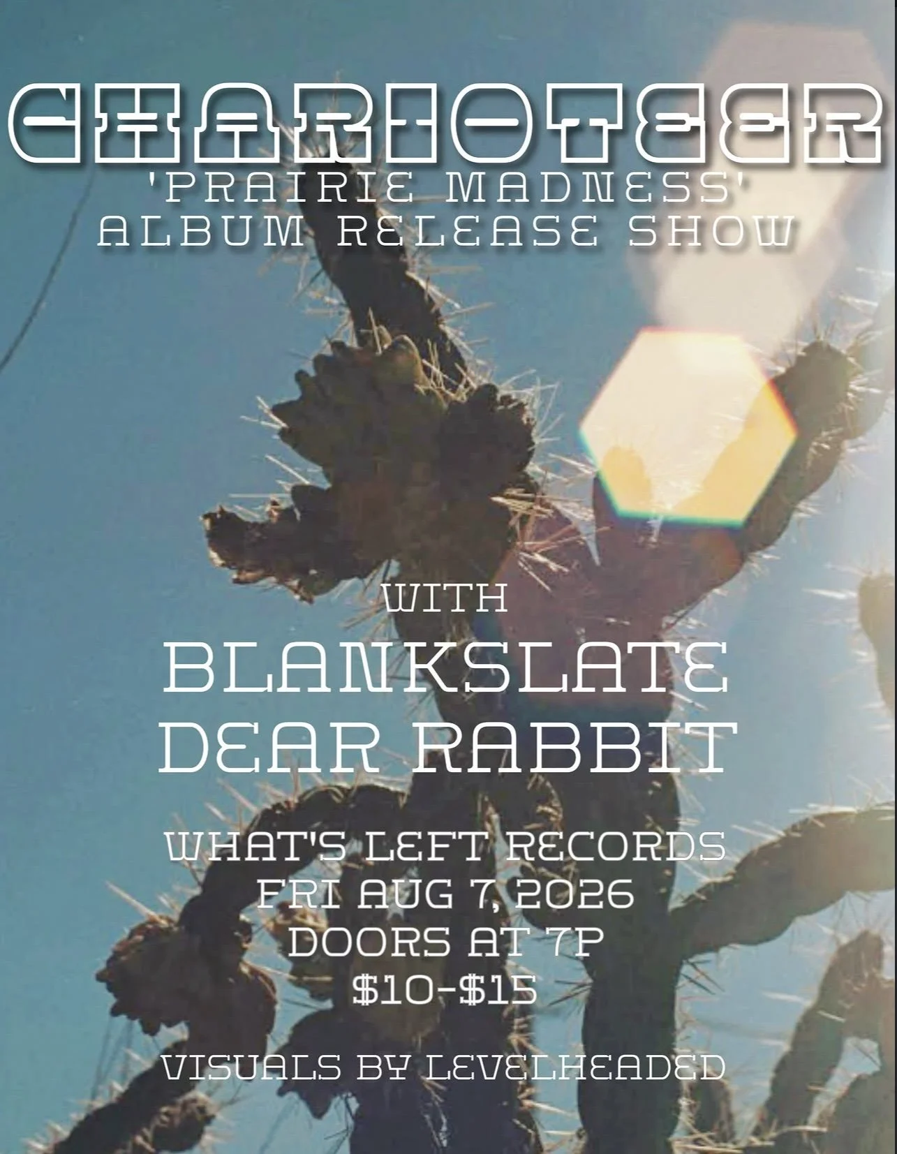 What's Left Records w/Charioteer and Dear Rabbit (Colorado Springs)