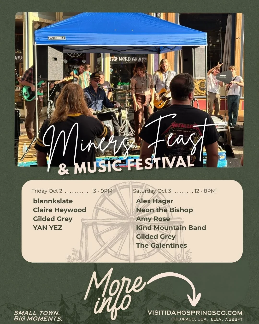 Miner's Feast + Taste of Idaho Springs