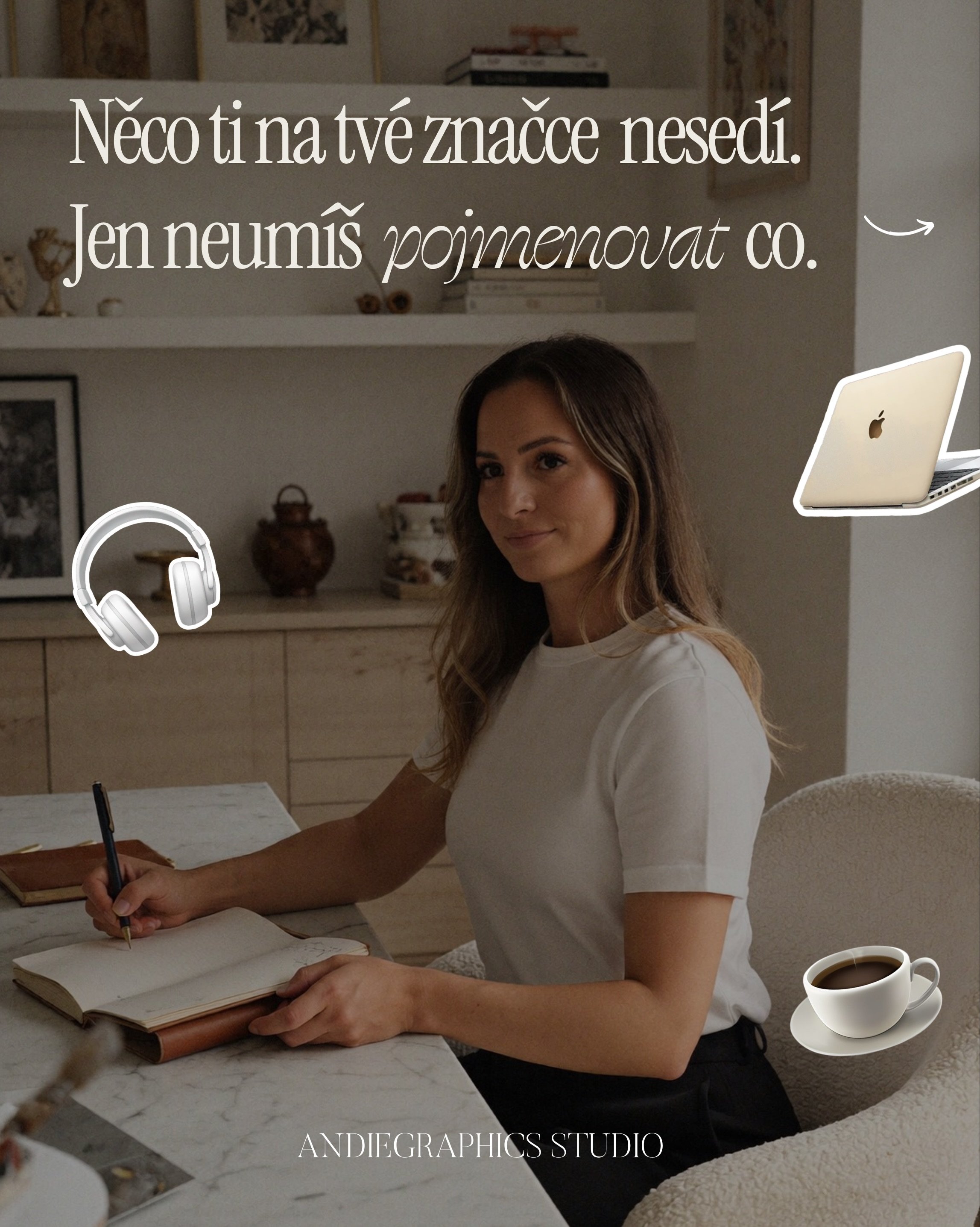 Nov&yacute; vizu&aacute;l ti ned&aacute; to, co ti doopravdy chyb&iacute;. 🤍

Když značka &bdquo;nen&iacute; &uacute;plně ono", prvn&iacute; instinkt b&yacute;v&aacute; s&aacute;hnout po vizu&aacute;lu &mdash; jin&eacute; barvy, nov&eacute; log