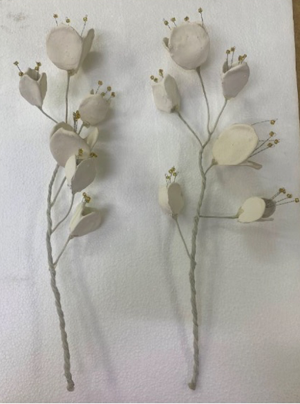 Handmade Buckram Flowers