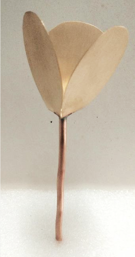 Handmade Copper Flowers