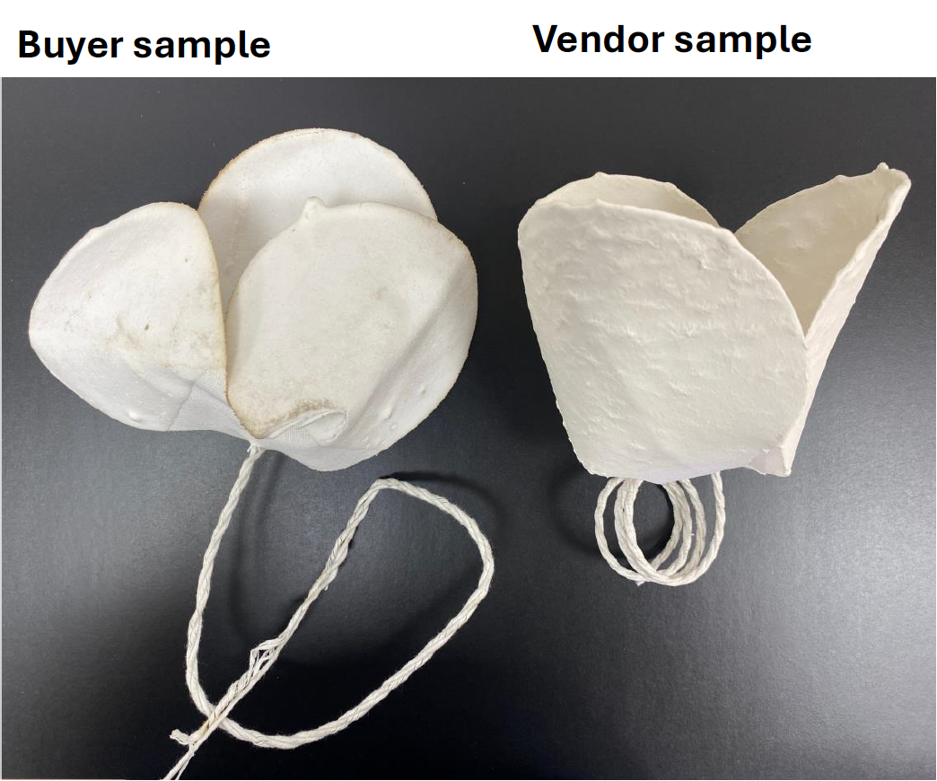 Handmade Buckram Flowers