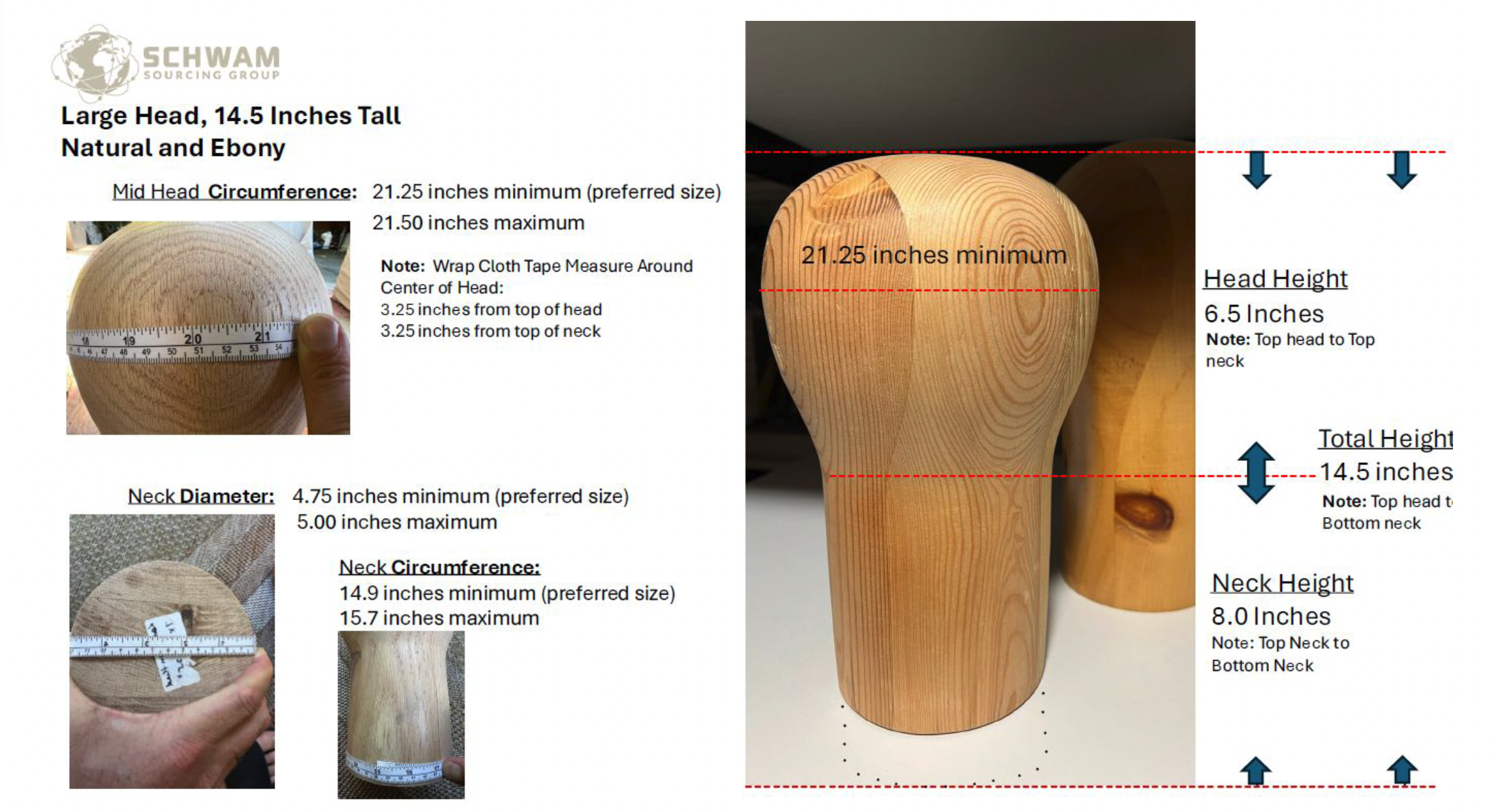 Wood Mannequin Forms