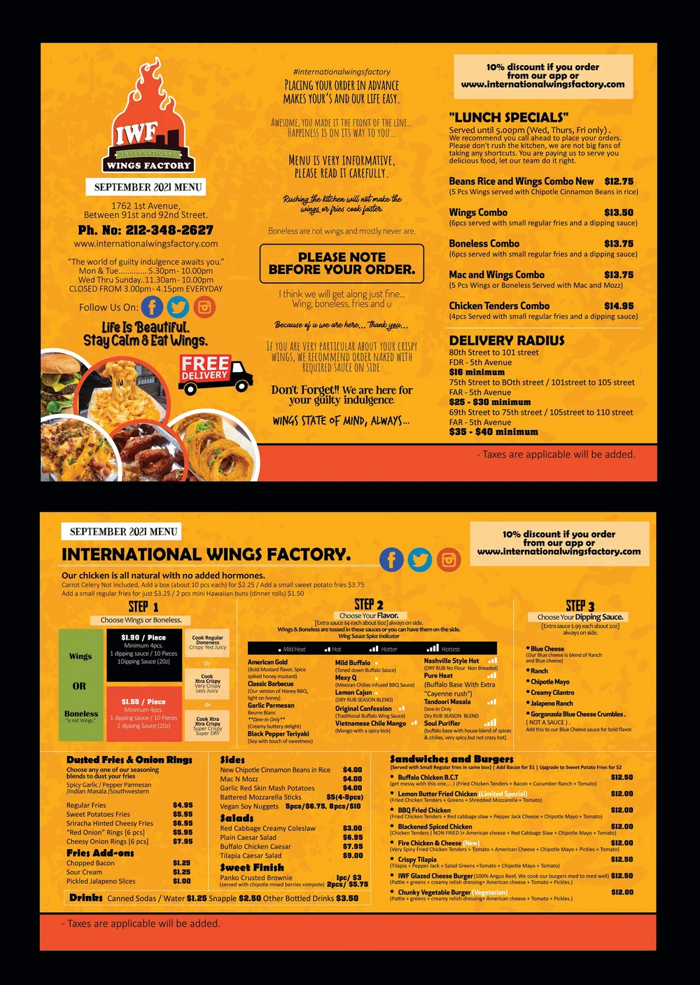 International Wings Factory®