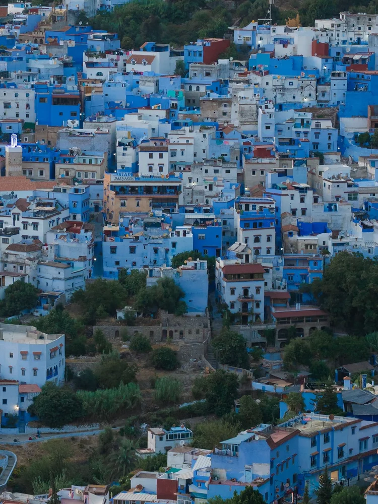 Chefchaouen from above