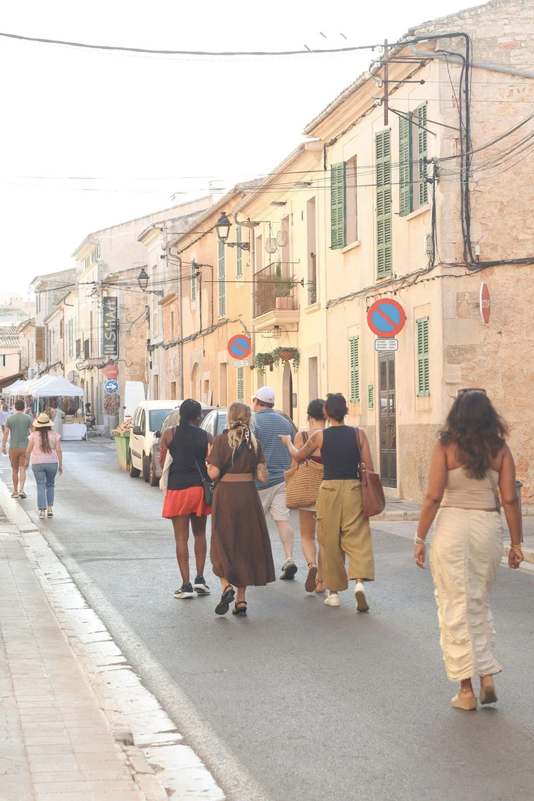 Village street in Mallorca