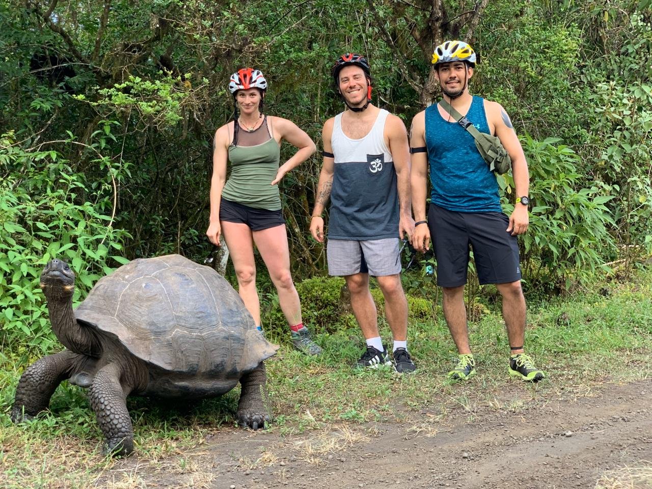 Happy guests with tortoise.jpg