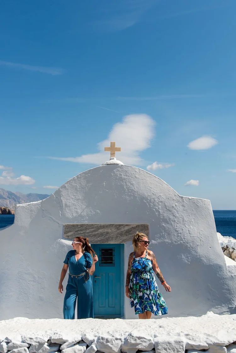 Whitewashed chapel, Amorgos