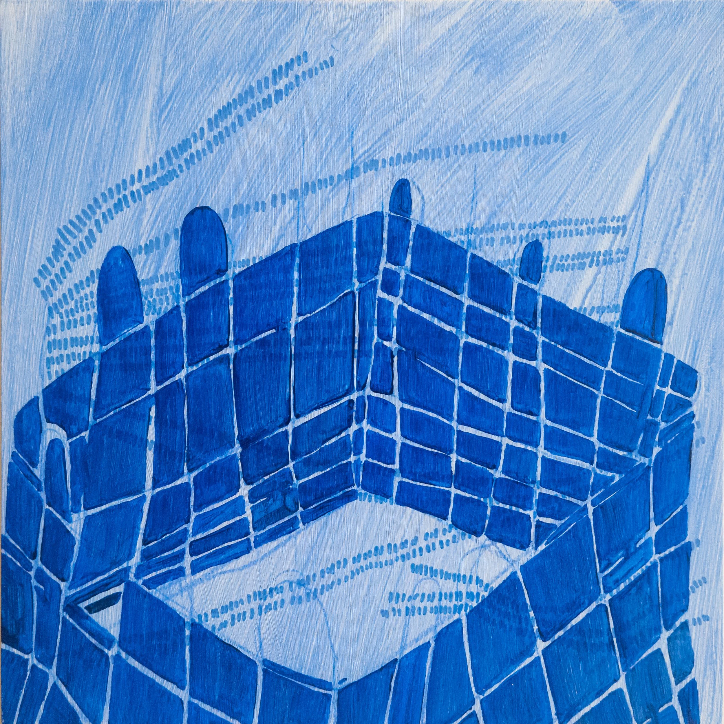 'Single Blue Basket' (2025)
