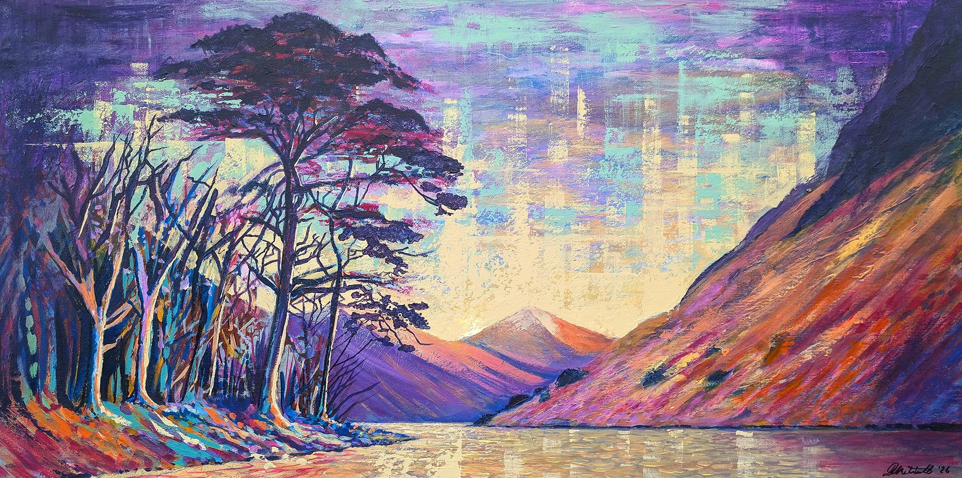 PRIVATE COMMISSION - 'Wastwater, Cumbria' / Acrylic on Canvas / May 2026